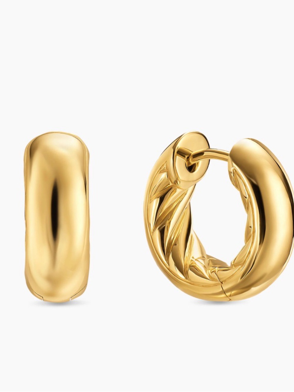 David Yurman MERCER MICRO HOOP EARRINGS